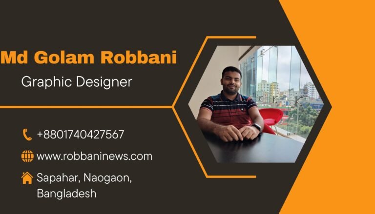 Graphics Designer Modern card
