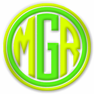 The official MGR logo of Md Golam Robbani - a Digital Marketing, SEO, and Graphics Design expert. This green and yellow modern logo represents creativity, growth, and professionalism. Ideal for personal branding, websites, and social media marketing